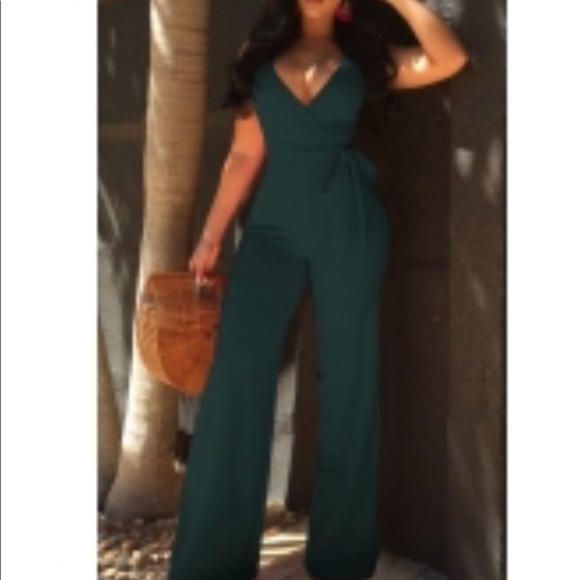 Pants - Sexy Sleeveless V-Neck One piece